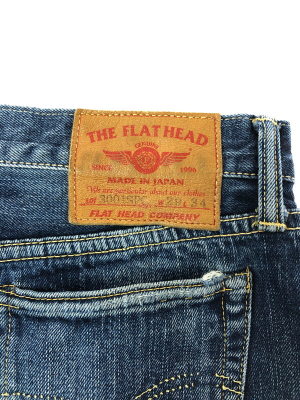 【現状渡し品】【メンズ】 THE FLAT HEAD ザフラットヘッド DENIM PANTS LOT3001SPC デニム パンツ ジーンズ ボトムス 156-260823-rt-29-tagh サイズ：W29 カラー：インディゴ 万代Net店