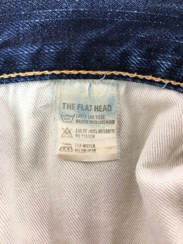 【現状渡し品】【メンズ】 THE FLAT HEAD ザフラットヘッド DENIM PANTS LOT3001SPC デニム パンツ ジーンズ ボトムス 156-260823-rt-29-tagh サイズ：W29 カラー：インディゴ 万代Net店