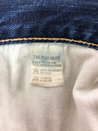 【現状渡し品】【メンズ】 THE FLAT HEAD ザフラットヘッド DENIM PANTS LOT3001SPC デニム パンツ ジーンズ ボトムス 156-260823-rt-29-tagh サイズ：W29 カラー：インディゴ 万代Net店