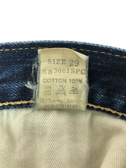 【現状渡し品】【メンズ】 THE FLAT HEAD ザフラットヘッド DENIM PANTS LOT3001SPC デニム パンツ ジーンズ ボトムス 156-260823-rt-29-tagh サイズ：W29 カラー：インディゴ 万代Net店