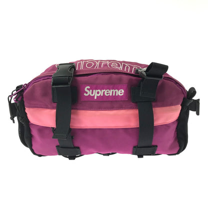 【現状渡し品】【メンズ】 SUPREME シュプリーム 19AW WAIST BAG ウエストバッグ カバン 188-260609-na-05-tagh カラー：MAGENTA 万代Net店