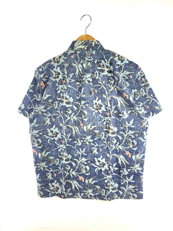 【中古品】【メンズ】 REYN SPOONER レインスプーナー 90S S/S BD PULLOVER SHIRT 90年代 ボタンダウン プルオーバーシャツ ビキニタグ 半袖シャツ 146-260531-na-02-tagh サイズ：S カラー：ブルー系 万代Net店
