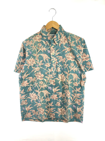 【中古品】【メンズ】 REYN SPOONER レインスプーナー 90S S/S BD PULLOVER SHIRT 90年代 ボタンダウン プルオーバーシャツ ビキニタグ 半袖シャツ 146-260531-na-03-tagh サイズ：S カラー：グリーン系 万代Net店