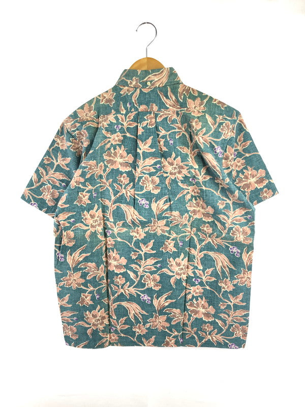 【中古品】【メンズ】 REYN SPOONER レインスプーナー 90S S/S BD PULLOVER SHIRT 90年代 ボタンダウン プルオーバーシャツ ビキニタグ 半袖シャツ 146-260531-na-03-tagh サイズ：S カラー：グリーン系 万代Net店