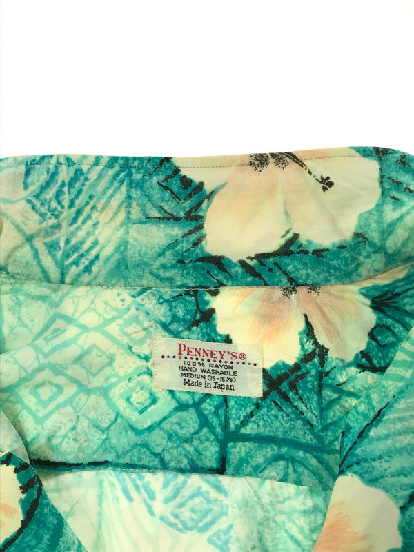【現状渡し品】【メンズ】 PENNEY'S ぺニーズ 60'S RAYON ALOHA SHIRT 60年代 レーヨン アロハシャツ 半袖シャツ 146-260531-na-01-tagh サイズ：M カラー：マルチカラー 万代Net店