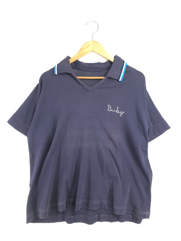 【現状渡し品】【メンズ】 VINTAGE ヴィンテージ BUBY SS POLO SHIRT ブービー ショートスリーブ ポロシャツ トップス 146-260604-rt-27-tagh サイズ：不明 下記参照 カラー：ネイビー 万代Net店