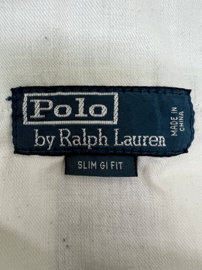 【中古品】【メンズ】 Polo by Ralph Lauren ポロバイラルフローレン COTTON SHORT PANTS コットン ショートパンツ ボトムス ハーフパンツ ショーツ 総柄刺繍 178-260627-kk-13-hon サイズ：34 カラー：ライトグリーン 万代Net店