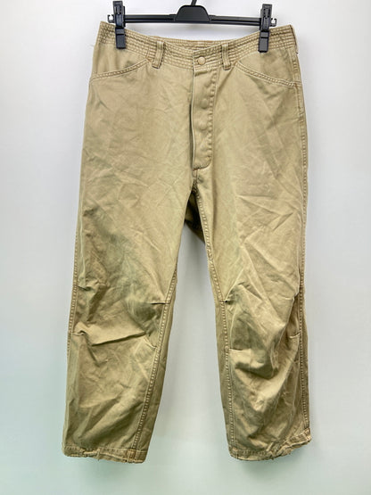 【中古品】【メンズ】 SASSAFRAS ササフラス WORK PANTS ワークパンツ ボトムス 178-260627-kk-11-hon サイズ：S カラー：カーキ 万代Net店