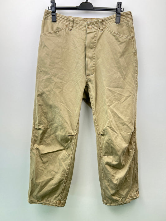 【中古品】【メンズ】 SASSAFRAS ササフラス WORK PANTS ワークパンツ ボトムス 178-260627-kk-11-hon サイズ：S カラー：カーキ 万代Net店
