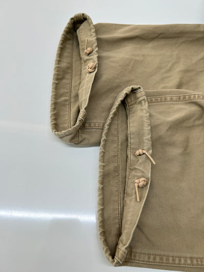 【中古品】【メンズ】 SASSAFRAS ササフラス WORK PANTS ワークパンツ ボトムス 178-260627-kk-11-hon サイズ：S カラー：カーキ 万代Net店