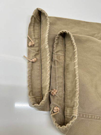 【中古品】【メンズ】 SASSAFRAS ササフラス WORK PANTS ワークパンツ ボトムス 178-260627-kk-11-hon サイズ：S カラー：カーキ 万代Net店