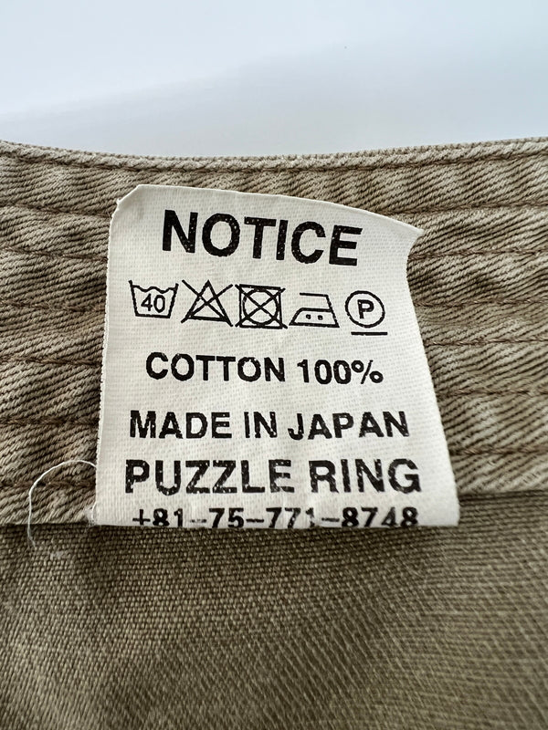 【中古品】【メンズ】 SASSAFRAS ササフラス WORK PANTS ワークパンツ ボトムス 178-260627-kk-11-hon サイズ：S カラー：カーキ 万代Net店