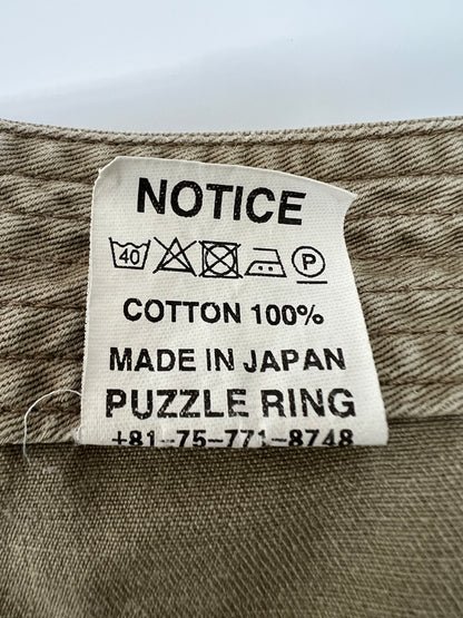 【中古品】【メンズ】 SASSAFRAS ササフラス WORK PANTS ワークパンツ ボトムス 178-260627-kk-11-hon サイズ：S カラー：カーキ 万代Net店