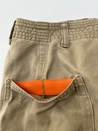 【中古品】【メンズ】 SASSAFRAS ササフラス WORK PANTS ワークパンツ ボトムス 178-260627-kk-11-hon サイズ：S カラー：カーキ 万代Net店