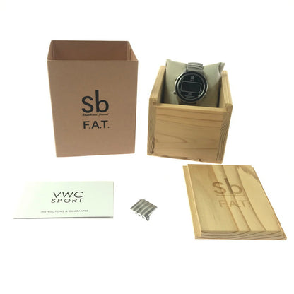 【中古品】【メンズ】 F.A.T. エフエーティー × SB SKATEBOARD JOURNAL × VAGUE WATCH CO. ヴァーグウォッチカンパニー F32310-AC01 DG2000 JD2000 デジタル腕時計 余りコマ4個 197-260607-na-03-tagh カラー：シルバー 万代Net店