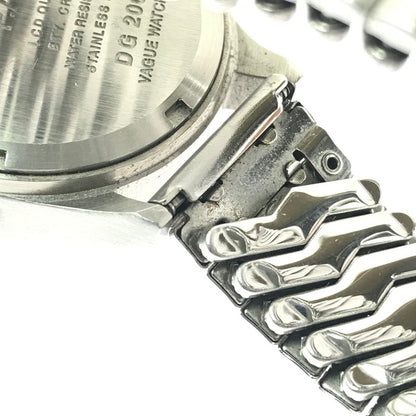 【中古品】【メンズ】 F.A.T. エフエーティー × SB SKATEBOARD JOURNAL × VAGUE WATCH CO. ヴァーグウォッチカンパニー F32310-AC01 DG2000 JD2000 デジタル腕時計 余りコマ4個 197-260607-na-03-tagh カラー：シルバー 万代Net店