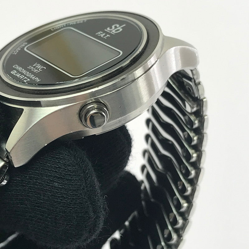 【中古品】【メンズ】 F.A.T. エフエーティー × SB SKATEBOARD JOURNAL × VAGUE WATCH CO. ヴァーグウォッチカンパニー F32310-AC01 DG2000 JD2000 デジタル腕時計 余りコマ4個 197-260607-na-03-tagh カラー：シルバー 万代Net店