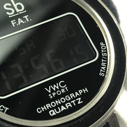 【中古品】【メンズ】 F.A.T. エフエーティー × SB SKATEBOARD JOURNAL × VAGUE WATCH CO. ヴァーグウォッチカンパニー F32310-AC01 DG2000 JD2000 デジタル腕時計 余りコマ4個 197-260607-na-03-tagh カラー：シルバー 万代Net店