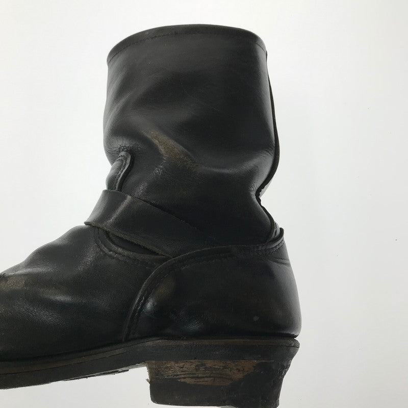 【現状渡し品】【メンズ】 REDWING レッドウィング ENGINEER BOOTS 2268 PT99 エンジニア ブーツ 靴 164-260620-rt-20-tagh サイズ：不明 下記参照 カラー：ブラック 万代Net店