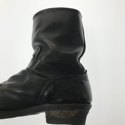 【現状渡し品】【メンズ】 REDWING レッドウィング ENGINEER BOOTS 2268 PT99 エンジニア ブーツ 靴 164-260620-rt-20-tagh サイズ：不明 下記参照 カラー：ブラック 万代Net店