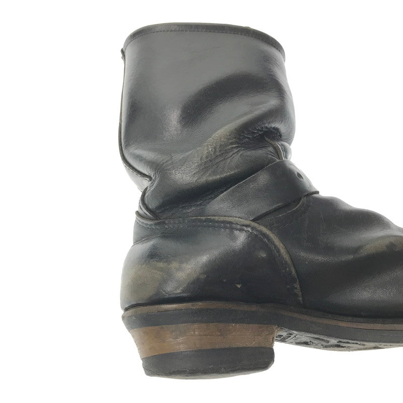 【現状渡し品】【メンズ】 REDWING レッドウィング ENGINEER BOOTS 2268 PT99 エンジニア ブーツ 靴 164-260620-rt-20-tagh サイズ：不明 下記参照 カラー：ブラック 万代Net店