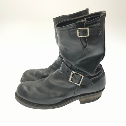 【現状渡し品】【メンズ】 REDWING レッドウィング ENGINEER BOOTS 2268 PT99 エンジニア ブーツ 靴 164-260620-rt-20-tagh サイズ：不明 下記参照 カラー：ブラック 万代Net店