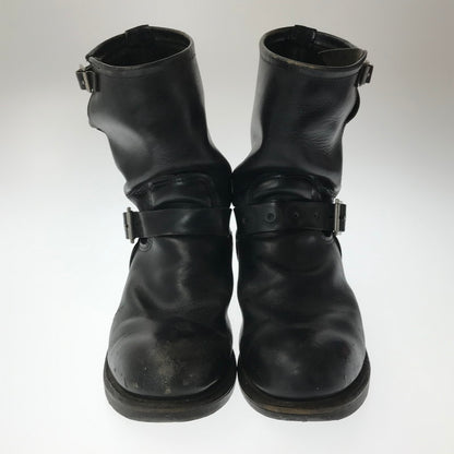 【現状渡し品】【メンズ】 REDWING レッドウィング ENGINEER BOOTS 2268 PT99 エンジニア ブーツ 靴 164-260620-rt-20-tagh サイズ：不明 下記参照 カラー：ブラック 万代Net店