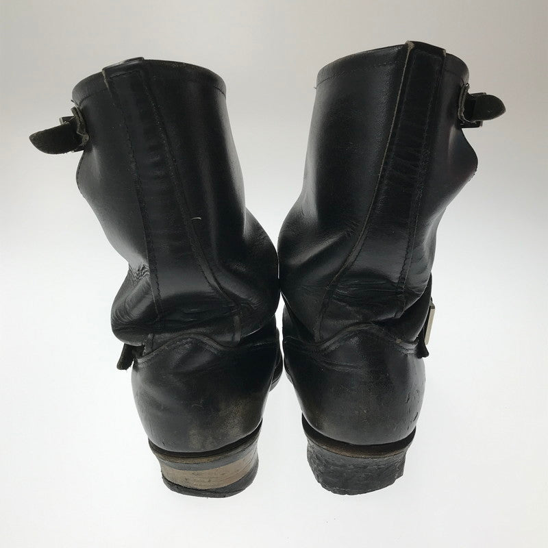 【現状渡し品】【メンズ】 REDWING レッドウィング ENGINEER BOOTS 2268 PT99 エンジニア ブーツ 靴 164-260620-rt-20-tagh サイズ：不明 下記参照 カラー：ブラック 万代Net店