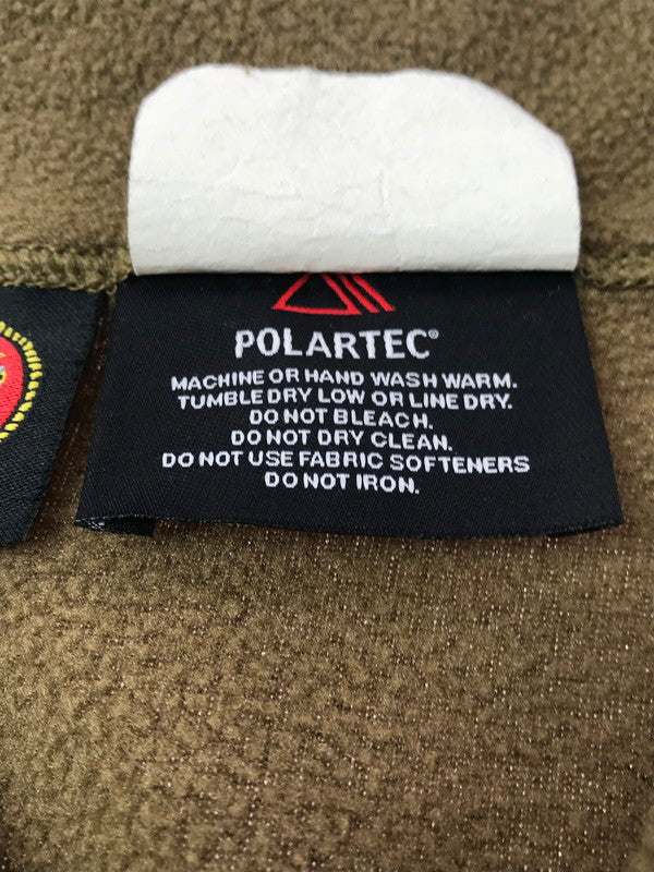 【中古品】【メンズ】 U.S.M.C アメリカ海兵隊 PECKHAM社製 POLARTEC PULLOVER FLEECE JACKET プルオーバー フリースジャケット アウター 145-260921-na-19-tagh サイズ：サイズ表記なし 下記参照 カラー：ブラウン 万代Net店