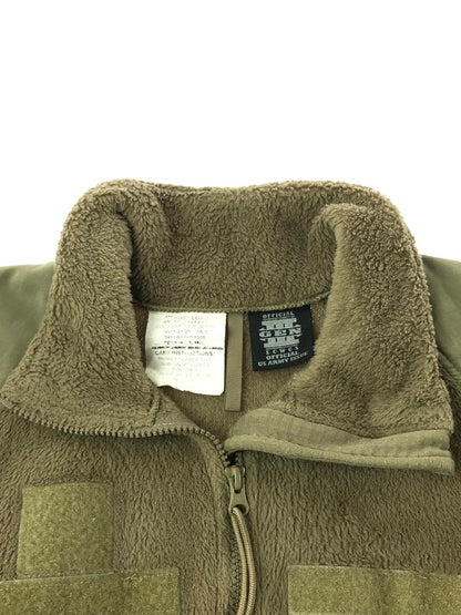 【現状渡し品】【メンズ】 US.ARMY アメリカ軍 ECWCS GEN3 FLEECE JACKET フリースジャケット アウター 146-260531-na-10-tagh サイズ：M カラー：カーキ系 万代Net店