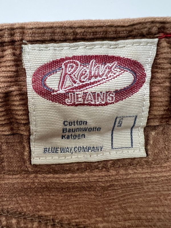 【中古品】【メンズ】 BLUE WAY ブルーウェイ CORDUROY PANTS 8920 コーデュロイパンツ ボトムス 178-260627-kk-12-hon サイズ：表記消え 下記参照 カラー：ブラウン 万代Net店