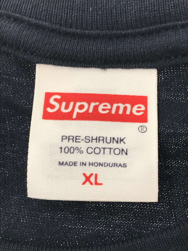【中古品】【メンズ】 SUPREME シュプリーム 25AW DEVOTION TEE デヴォーション Tシャツ 半袖Tシャツ トップス 149-260701-rt-02-tag サイズ：XL カラー：ネイビー 万代Net店