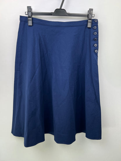 【中古品】【レディース】 agnes b. アニエスベー SHORT FLARE SKIRT ショートフレアスカート ボトムス 178-260627-kk-14-hon サイズ：40 カラー：ネイビー 万代Net店