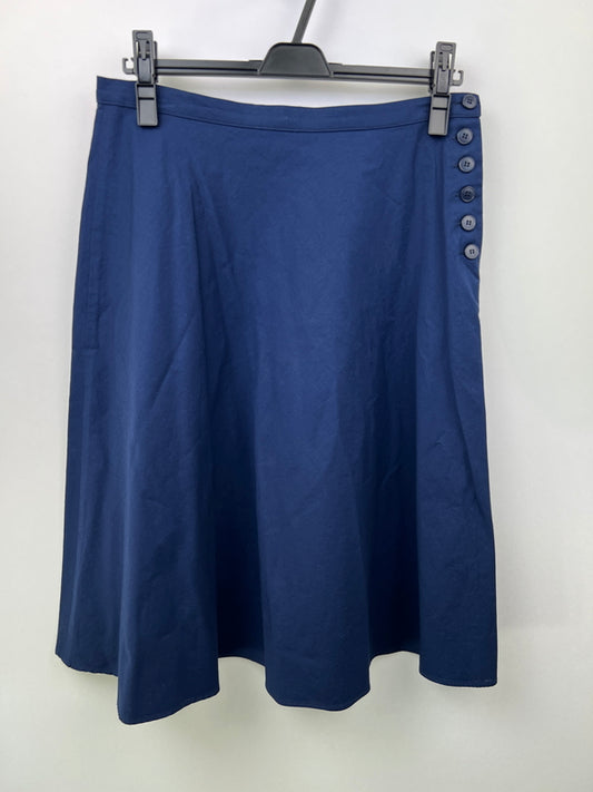 【中古品】【レディース】 agnes b. アニエスベー SHORT FLARE SKIRT ショートフレアスカート ボトムス 178-260627-kk-14-hon サイズ：40 カラー：ネイビー 万代Net店
