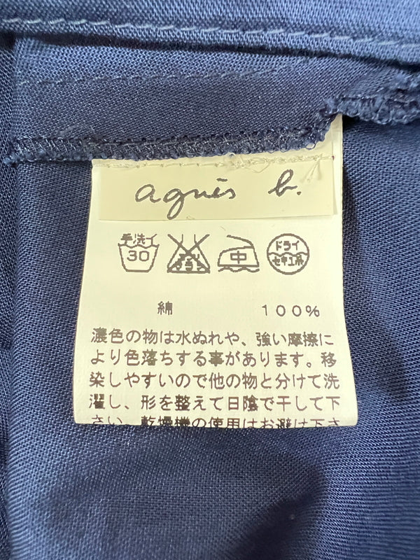 【中古品】【レディース】 agnes b. アニエスベー SHORT FLARE SKIRT ショートフレアスカート ボトムス 178-260627-kk-14-hon サイズ：40 カラー：ネイビー 万代Net店