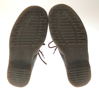 【中古品】【メンズ】 DR.MARTENS ドクターマーチン 8HOOL SHOES エイトホール シューズ 靴 164-260620-rt-18-tagh サイズ：不明 下記参照 カラー：ダークブラウン/レッド 万代Net店