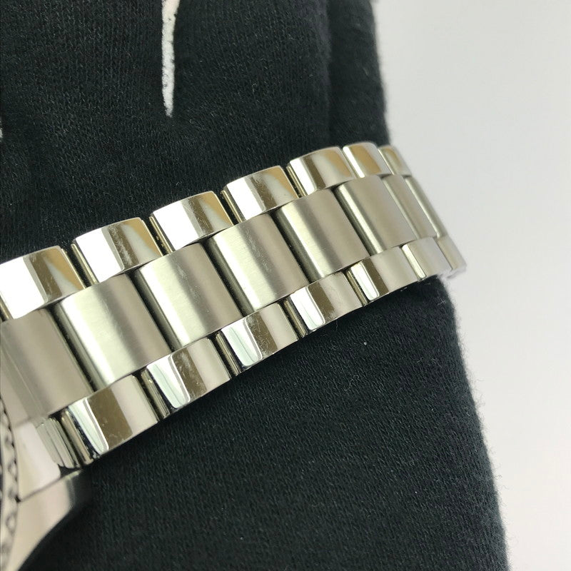 【中古品】【メンズ】 HAMILTON ハミルトン JAZZMASTER H375120 ジャズマスター デイトクォーツ 腕時計 余りコマ4個 197-260607-na-01-tagh カラー：シルバー/ブラック 万代Net店