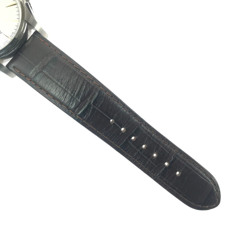 【中古品】【メンズ】 HAMILTON ハミルトン JAZZMASTER H325050 ジャズマスター デイデイト 自動巻腕時計 197-260607-na-02-tagh カラー：ブラウン/ホワイト 万代Net店