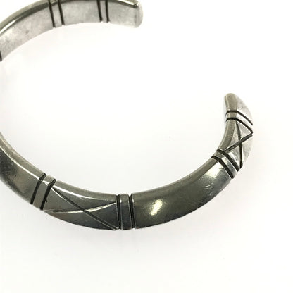 【中古品】【メンズ】 JAM HOME MADE ジャム ホーム メイド SILVER 14TH ANNIVERSARY NAVAJO LINE VENICE BANGLE ナバホ ライン ヴェニス バングル アクセサリー 192-260601-na-09-tagh カラー：シルバー 万代Net店