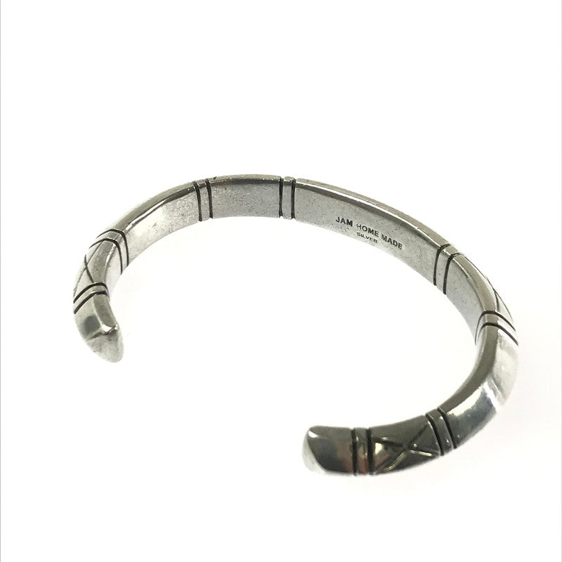 【中古品】【メンズ】 JAM HOME MADE ジャム ホーム メイド SILVER 14TH ANNIVERSARY NAVAJO LINE VENICE BANGLE ナバホ ライン ヴェニス バングル アクセサリー 192-260601-na-09-tagh カラー：シルバー 万代Net店