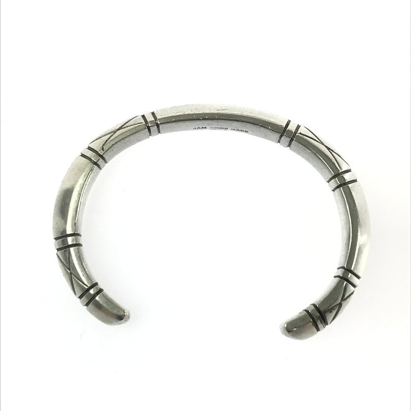 【中古品】【メンズ】 JAM HOME MADE ジャム ホーム メイド SILVER 14TH ANNIVERSARY NAVAJO LINE VENICE BANGLE ナバホ ライン ヴェニス バングル アクセサリー 192-260601-na-09-tagh カラー：シルバー 万代Net店