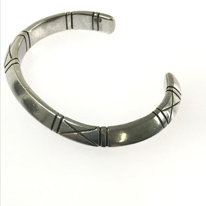 【中古品】【メンズ】 JAM HOME MADE ジャム ホーム メイド SILVER 14TH ANNIVERSARY NAVAJO LINE VENICE BANGLE ナバホ ライン ヴェニス バングル アクセサリー 192-260601-na-09-tagh カラー：シルバー 万代Net店