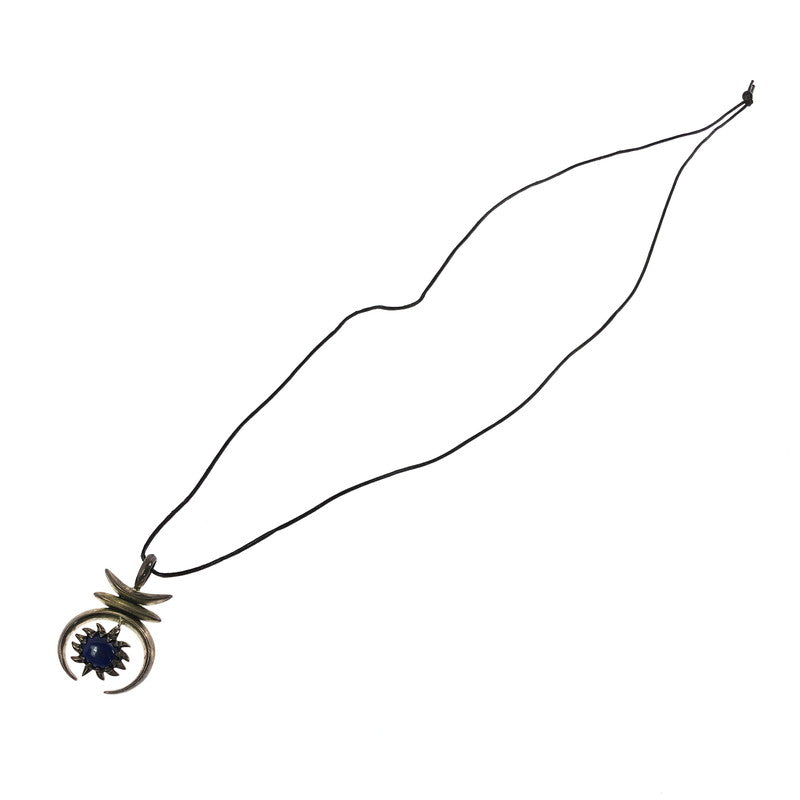 【現状渡し品】【メンズ】 CODY SANDERSON コディ サンダーソン 925 STERLING NECKLACE スターリング ネックレス アクセサリー 191-260601-na-11-tagh カラー：ブラック/シルバー/ブルー 万代Net店