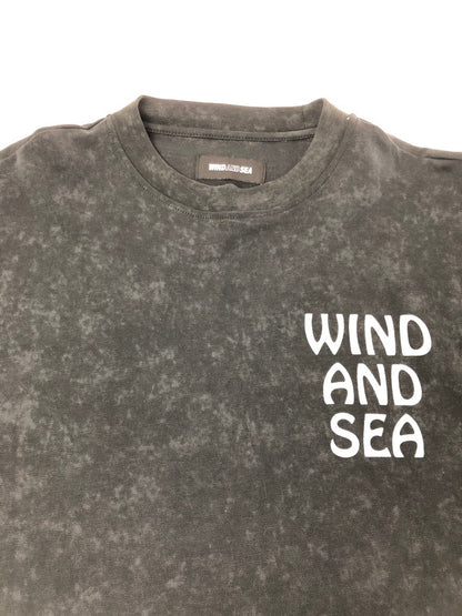 【中古品】【メンズ】 WIND AND SEA ウィン ダン シー PALM TREE L/S TEE WDS-O-AEOS-25-Q1-CS-01 パーム ツリー ロングスリーブ Tシャツ 長袖 Tシャツ トップス 142-260709-rt-30-tag サイズ：S カラー：ブラック 万代Net店