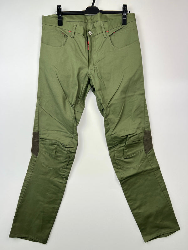 【中古美品】【メンズ】 SHINICHIRO ARAKAWA シンイチロウ アラカワ RIDING PANTS P07-TWD ライディングパンツ ボトムス 178-260620-kk-32-hon サイズ：XL カラー：オリーブ 万代Net店