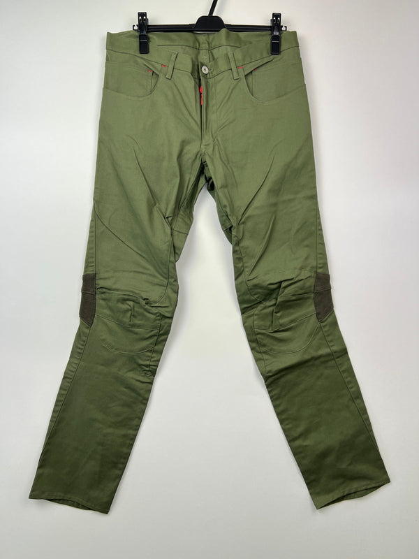 【中古美品】【メンズ】 SHINICHIRO ARAKAWA シンイチロウ アラカワ RIDING PANTS P07-TWD ライディングパンツ ボトムス 178-260620-kk-32-hon サイズ：XL カラー：オリーブ 万代Net店