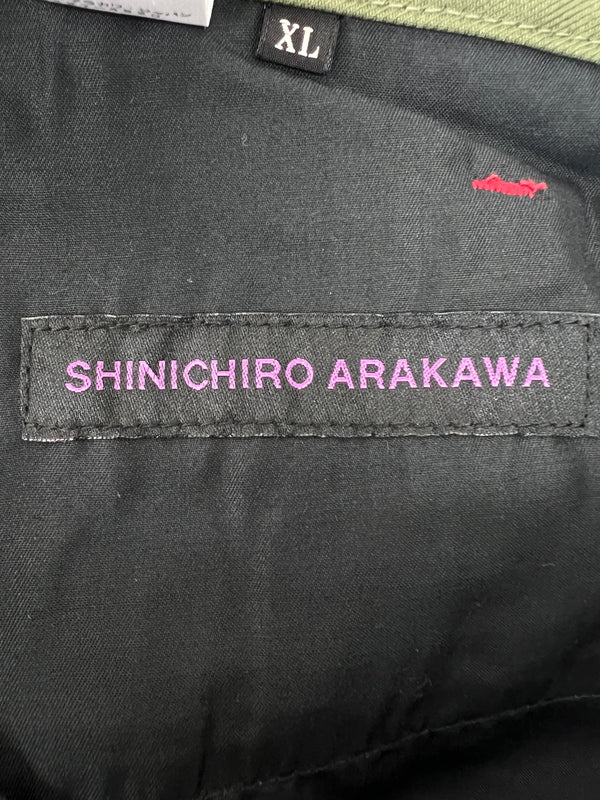 【中古美品】【メンズ】 SHINICHIRO ARAKAWA シンイチロウ アラカワ RIDING PANTS P07-TWD ライディングパンツ ボトムス 178-260620-kk-32-hon サイズ：XL カラー：オリーブ 万代Net店