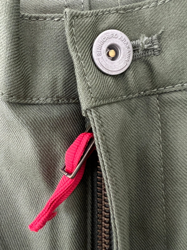 【中古美品】【メンズ】 SHINICHIRO ARAKAWA シンイチロウ アラカワ RIDING PANTS P07-TWD ライディングパンツ ボトムス 178-260620-kk-32-hon サイズ：XL カラー：オリーブ 万代Net店