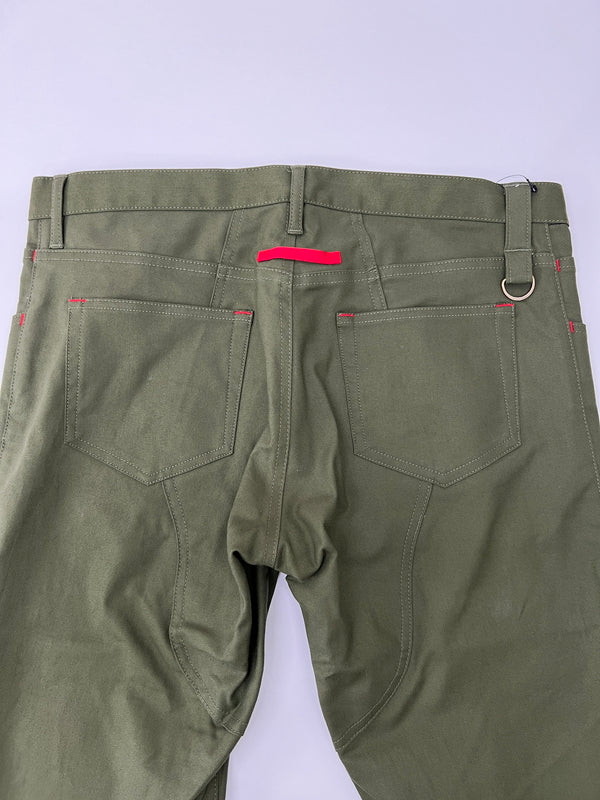 【中古美品】【メンズ】 SHINICHIRO ARAKAWA シンイチロウ アラカワ RIDING PANTS P07-TWD ライディングパンツ ボトムス 178-260620-kk-32-hon サイズ：XL カラー：オリーブ 万代Net店