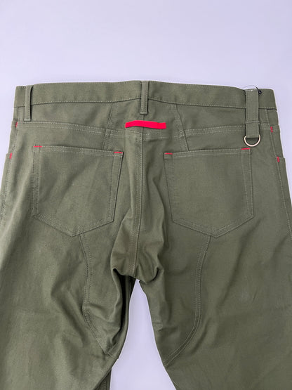 【中古美品】【メンズ】 SHINICHIRO ARAKAWA シンイチロウ アラカワ RIDING PANTS P07-TWD ライディングパンツ ボトムス 178-260620-kk-32-hon サイズ：XL カラー：オリーブ 万代Net店